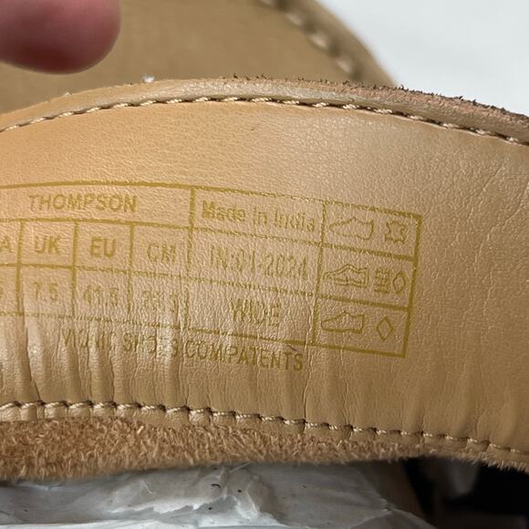 Vionic Thompson Slip-on Penny Loafers Casual Comfort Shoe Tan Men 8.5W Tried On - Picture 9 of 10